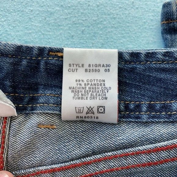 Lucky Brand Wonder Jean Jeans Sz 6 X 40 - Picture 3 of 8